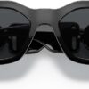 Lunettes de soleil Versace 4361 noires élégance femme-4