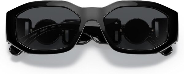 Lunettes de soleil Versace 4361 noires élégance femme-4