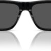 Lunettes de soleil Versace 4403 noires homme élégantes-2