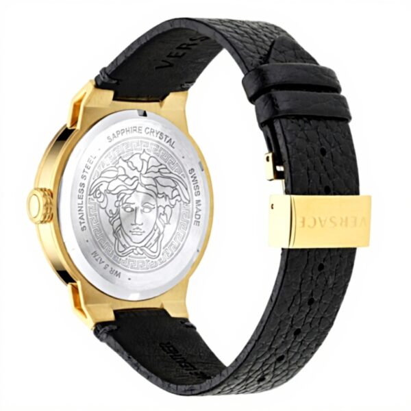 Montre Versace Homme Medusa Infinite Cuir Noir