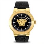 Montre Versace Homme Medusa Infinite Cuir Noir