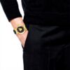 Montre Versace Homme Medusa Infinite Cuir Noir