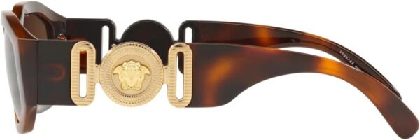 Lunettes de soleil Versace 0VE4361 Mixte Noir Marron-3