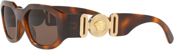 Lunettes de soleil Versace 0VE4361 Mixte Noir Marron-2