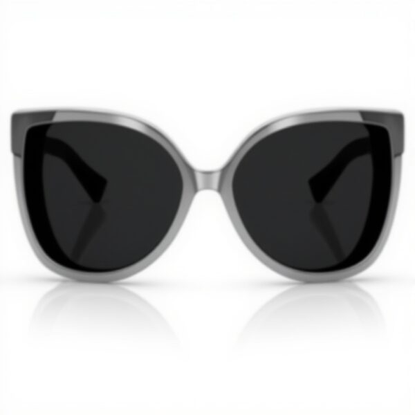 Lunettes de soleil Versace Femme Noir Gris 5619140