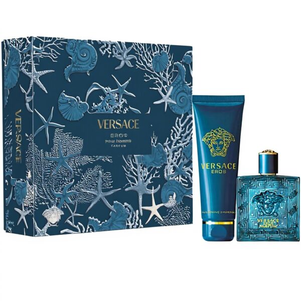 Versace Eros Parfum Homme Coffret Cadeau Luxe Gel Douche