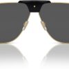 Lunettes de soleil Versace VE 2252 Gold Black Dark Grey-2