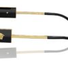 Lunettes de soleil Versace VE 2252 Gold Black Dark Grey-1