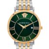 Montre Versace homme cadran vert analogique date VENCA0424