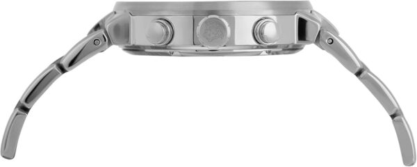 Montre Versace Homme Quartz Cuir Bleu Acier Inoxydable-1