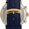 Montre Versace Homme Quartz Cuir Bleu Acier Inoxydable-2