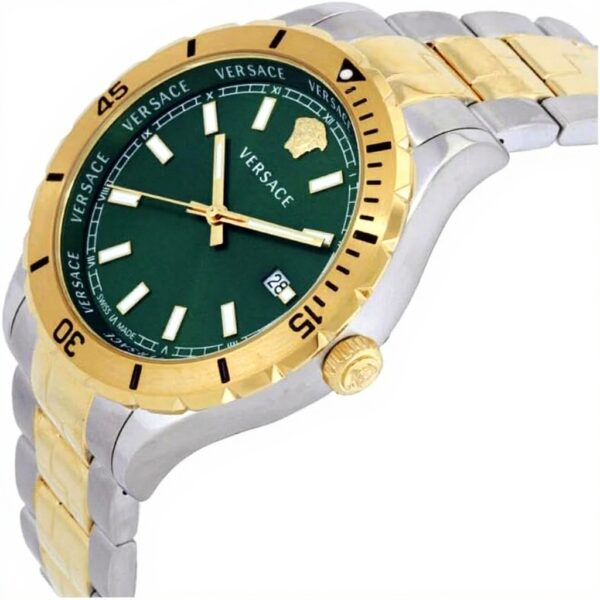 Montre Versace Hellenyium Homme Quartz Verre Saphir Vert