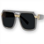 Lunettes de soleil Versace VE4399 cadre rectangulaire homme