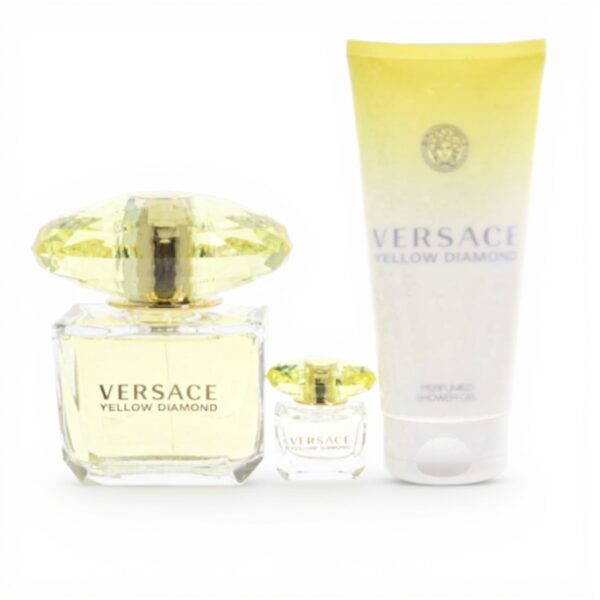 Coffret Parfum Versace Yellow Diamond Femme Floral Fruite