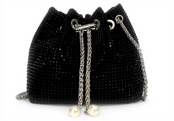 Sac bandoulière femme Generic perle brillant soirée