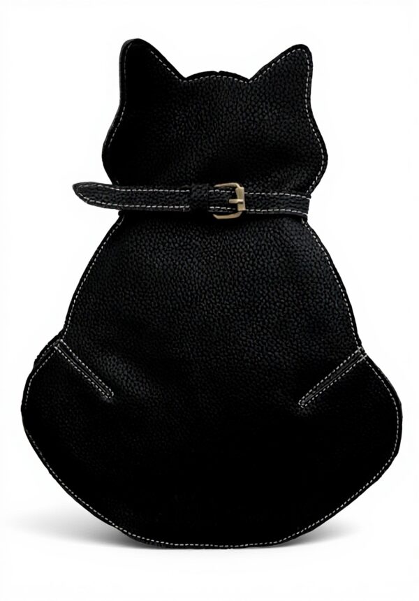 Tum Bag Cute Cat Bag New Personality One Shoulder Messenger Bag Fashion Chest Bag Leather Women Briefcase