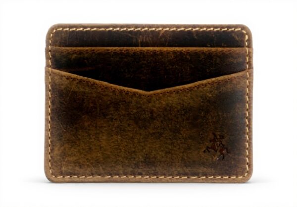 Porte-cartes RFID Visconti Slim cuir, Tan à l'huile, VSL40