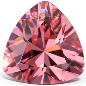 Pierres zircone cubique rose XIANGMO bijoux créatifs 7mm-0