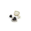Boucles d'oreilles coeur Atentuyi or strass pendantes cadeau-5