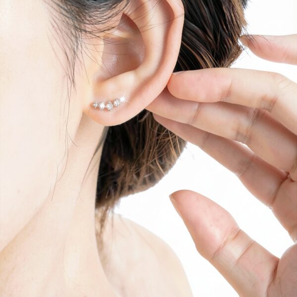 Boucles d oreille Cybche Cristal Vintage Design Boho Femme-1