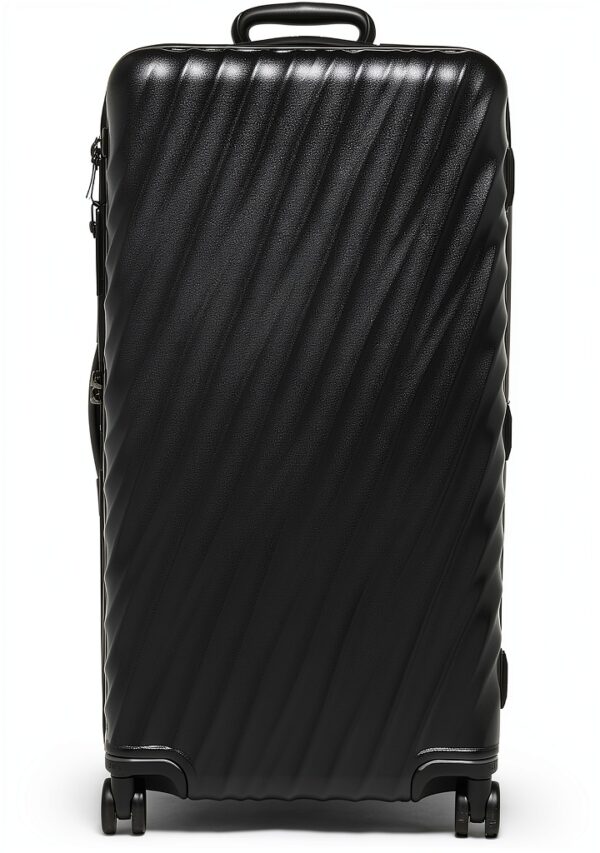 Valise TUMI coffre rigide 4 roues noir durable voyage
