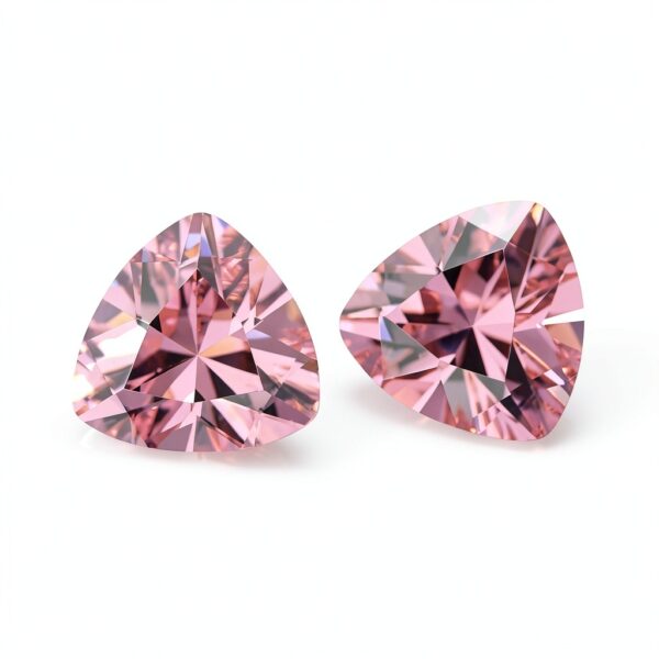 Pierres zircone cubique rose XIANGMO bijoux créatifs 7mm-3