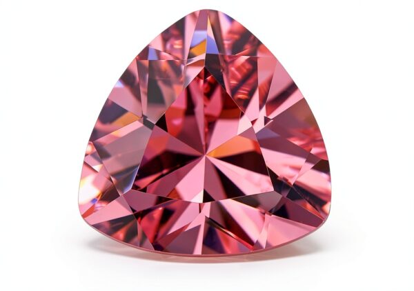 Pierres zircone cubique rose XIANGMO bijoux créatifs 7mm-1