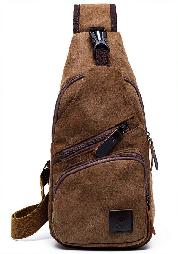 Sac bandoulière toile homme femme multifonction voyage