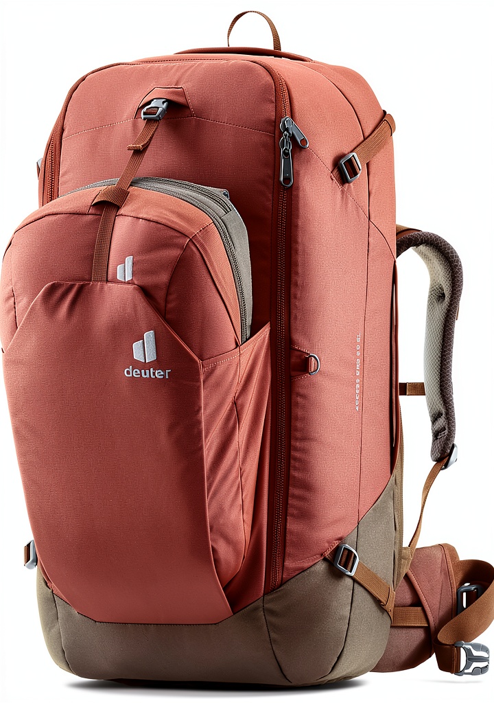 deuter Access Pro 60 L sac à dos de voyage femme porté en randonnée