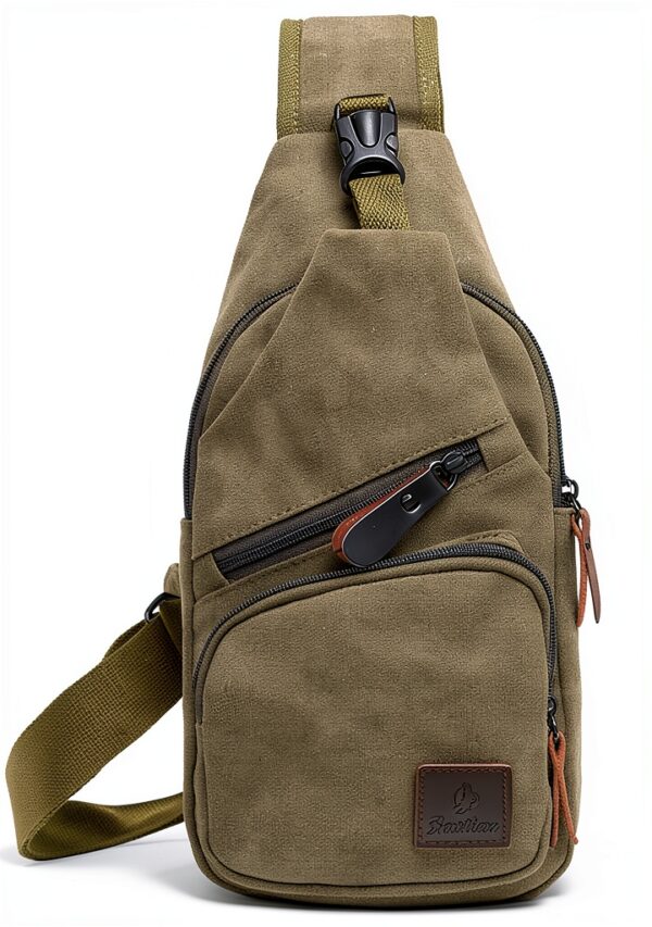 Sac bandoulière Generic toile multifonction homme femme