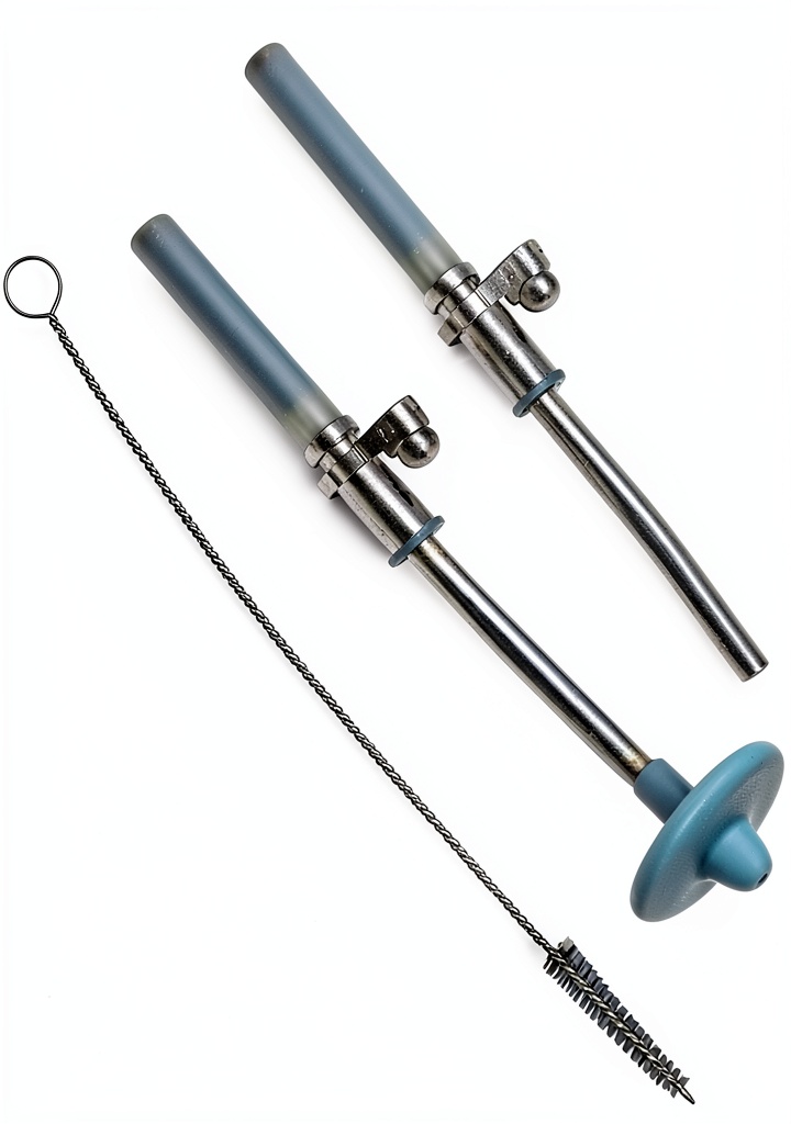 'Lot de pailles lestées TUM TUM Tippy Up avec brosse de nettoyage'