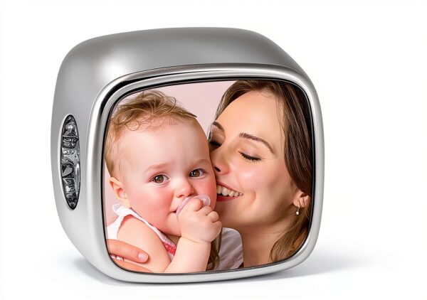 Charme mère enfant argent sterling 925 Gnoce cadeau fête-7