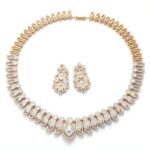 Ensemble bijoux chic ZEDARO pierre mariage fiançailles-0