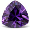 Pierres zircone cubique XIANGMO violet trillion 3mm bijoux-1