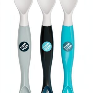 Cuillères bébé TUM TUM double face sans BPA lavables