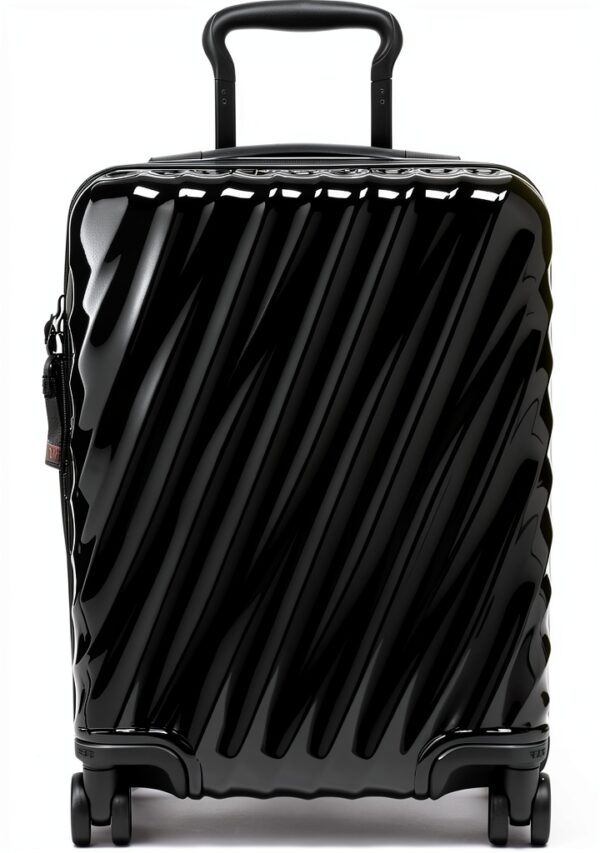 Valise cabine Tumi extensible polycarbonate noir adulte