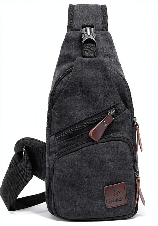 Sac bandoulière homme toile multifonction Generic voyage