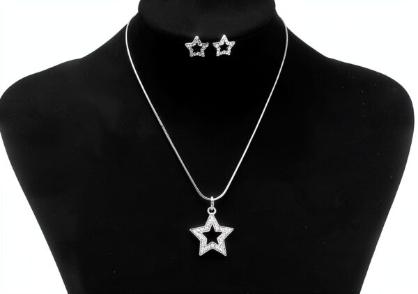 Boucles d'oreilles SALAN design unique fil argent cadeau-1